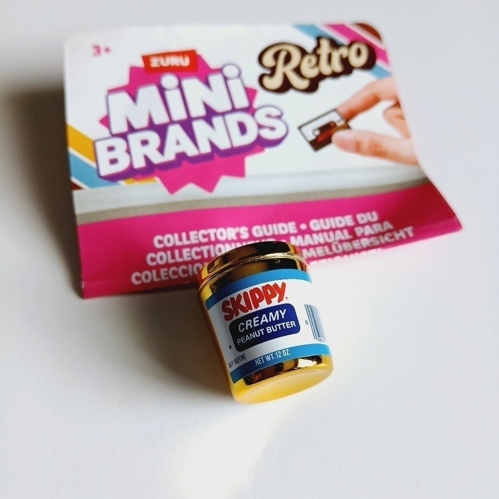 Zuru Mini Brands Retro Skippy Peanut Butter *gold jar*